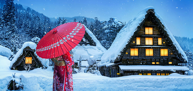 日本各地旅遊旺季差異