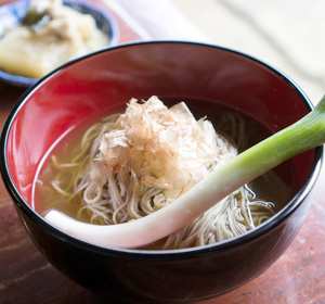 大蔥蕎麥麵